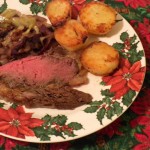 Herb Crusted Prime Rib, Cabbage and Potatoes